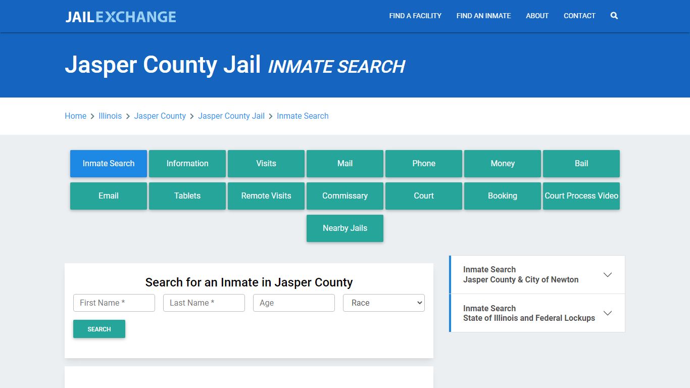 Jasper County Jail, IL Inmate Search: Roster & Mugshots